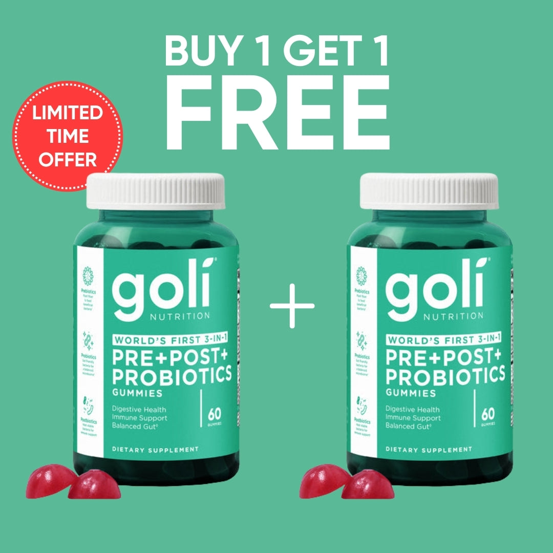 1 Pack Goli® Probiotic+ Gummies