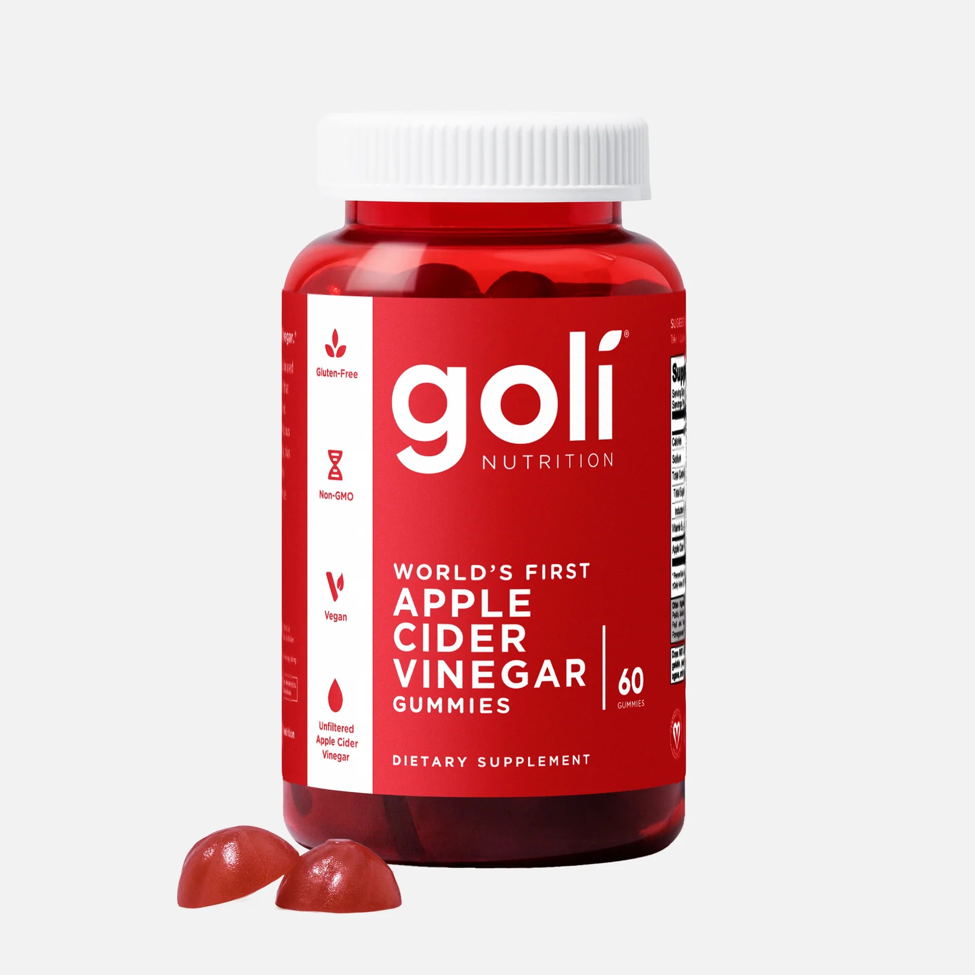 1 Pack Goli® Apple Cider Vinegar Gummies + FREE Sleep Gummies