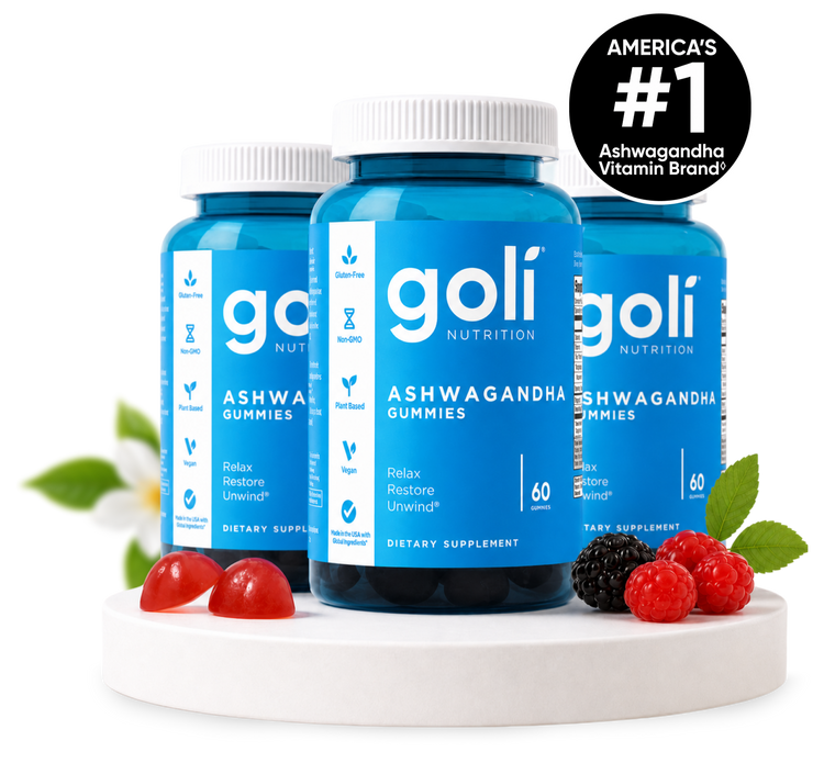 Goli Ashwagandha Gummies bottles